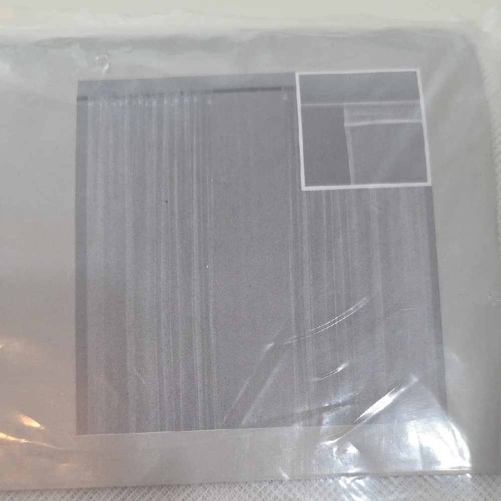 IKEA LILL Sheer Net Window Curtains White 110x98 Boho Scandinavian Style Decor